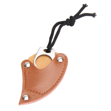Claw Knife With Leather Sheath